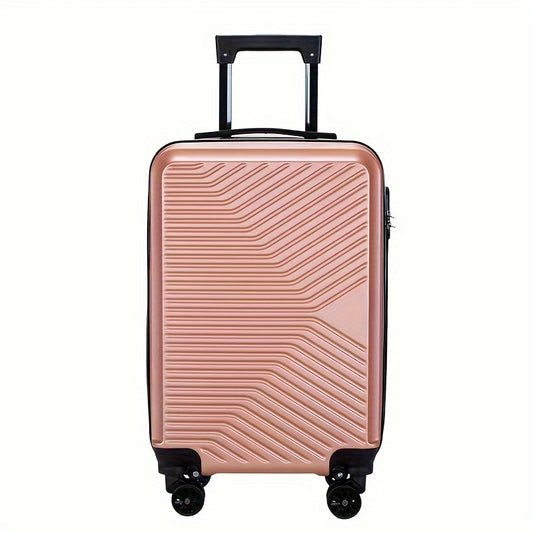 Striped Hard Shell Carry-On, Maleta Cabina Rayas Carcasa Dura