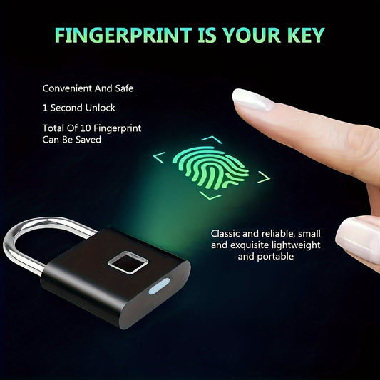 Smart Fingerprint Padlock Candado Huella Digital