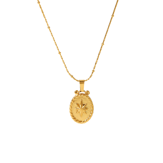 Gold Star Necklace